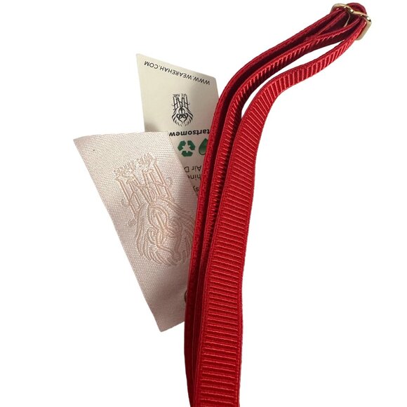 We Are HAH Wired Bra Blood Orange Size 30-38A Adjustable Straps Nylon & Spandex - Picture 2 of 5